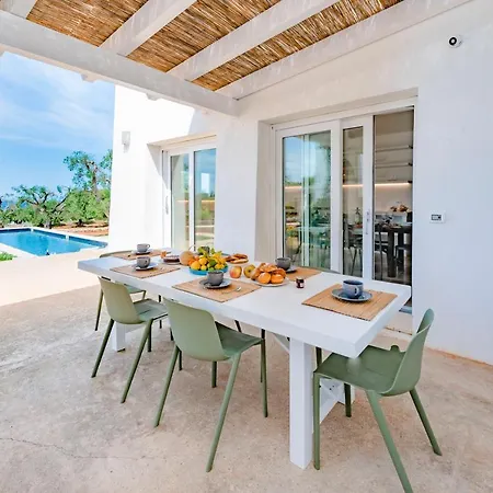 Вилла Mediterranean Fora With Sea View Pool *