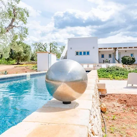 Villa Mediterranean Fora With Sea View Pool Specchiolla