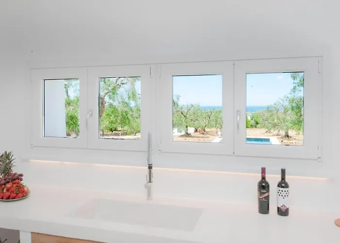 Mediterranean Fora With Sea View Pool Specchiolla